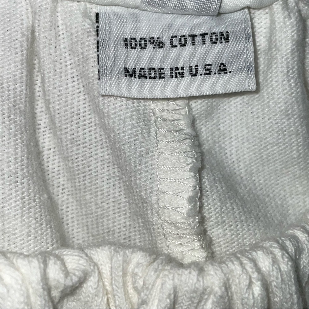 bryn Walker Pacific Cotton Wide Leg White Pocket Pants - Picture 8 of 10